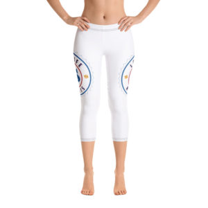 Low Life & Misfit Capri Leggings Sky Blue